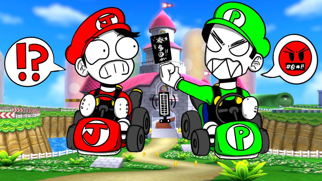 Mario Kart с функцией чата по близости (вне контекста)