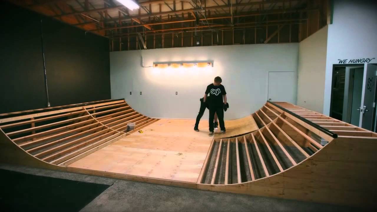 How To Build a Mini Ramp In 5 Minutes. - YouTube