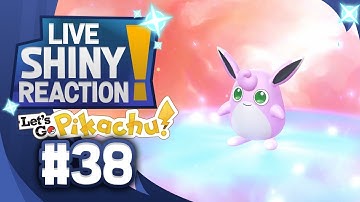 ✨SHINY WIGGLYTUFF LIVE REACTION✨ || KANTO LIVING DEX #38 - Pokémon LGPE