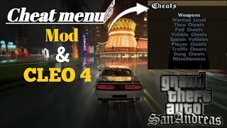 How to Add Cheat Menu in GTA San Andreas PC | How to install CLEO for gta san pc |How to mod gta san