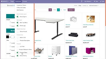 How to apply Website Shop Advanced Product Filter | Odoo Apps Features #odoo16 #productmanagement
