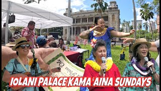 Iolani Palace Kamaaina Sunday with Raiatea Helm, Paula Akana, Leilani Kahoano | Virtual Hawaii Tour