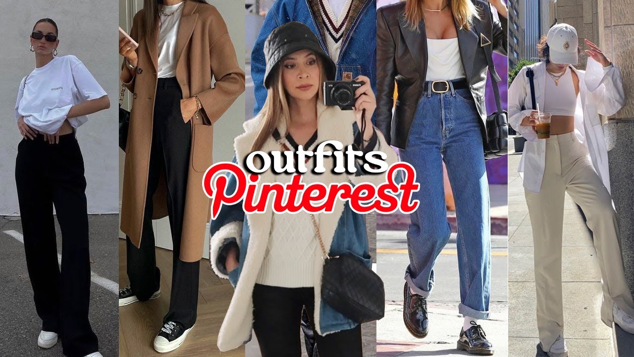 Recreando outfits *aesthetic* de Pinterest | Nancy Loaiza - YouTube