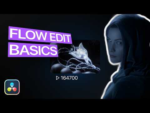 How to do FLOW EDITS in DaVinci Resolve