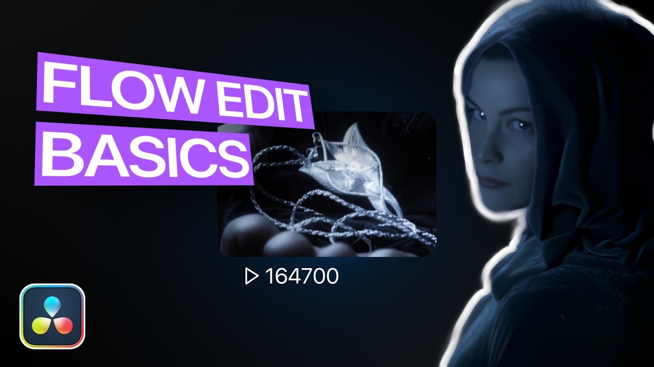 How to do FLOW EDITS in DaVinci Resolve - YouTube