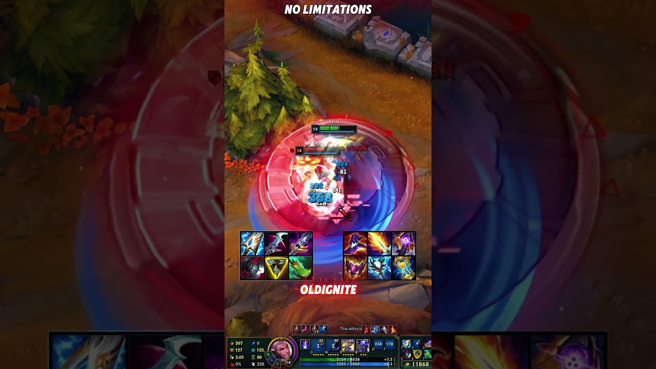 AD SYLAS VS AP SYLAS FULL BUILD FIGHT