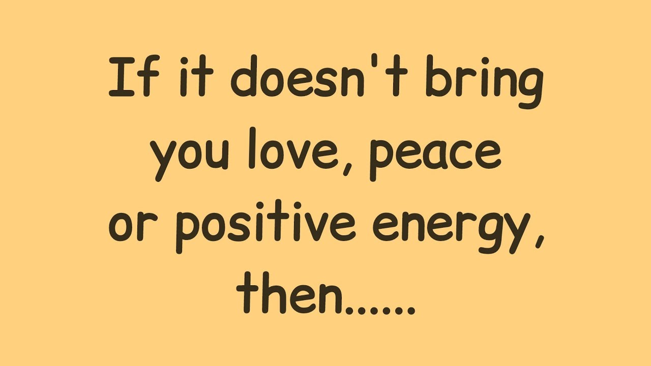 Если это не принесёт вам любви или покоя, тогда... | Статусы с позитивным настроем | Ежедневные в...