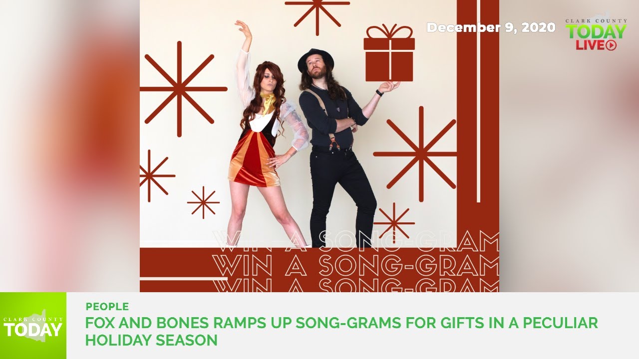 Fox and Bones ramps up Song-Grams for gifts in a peculiar holiday season