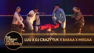 Download Lagu LUU x DJ CRAZY TUK x BARAA x MIIGAA on The Tonight Show stage!🔥 MP3