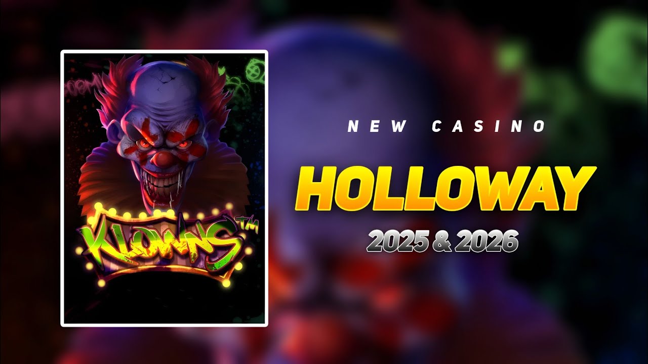 Holloway Klowns Casino Fun Gameplay 🎪 | New Horror Slot 2025 & 2026 | Demo Mode Real Twist!