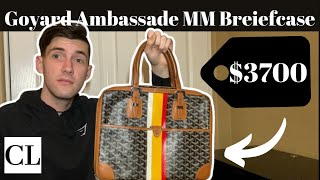 Goyard Goyardine Ambassade MM Briefcase - Black Briefcases, Bags - GOY26050