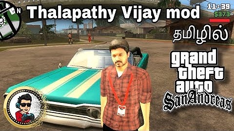 thalapathy Vijay mod for gta san Andreas Android #gtasamod #gta #thalapathy #gtasaandroid #tamil