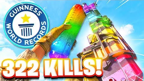 322 KILLS GAMEPLAY.. #1 BEST RUSHING CLASS SETUP! (BEST BIZON CLASS SETUP) - Modern Warfare