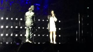 The Weeknd and Lana Del Rey 'Prisoner' live at the Forum 12/9/15