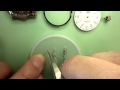 How to ReLume Watch Hands. Part 1. Repair the luminous compound on a Tag Heuer watch.