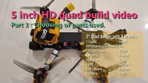 Mk4HD5kM - Part 1- Selection of component for an HD build