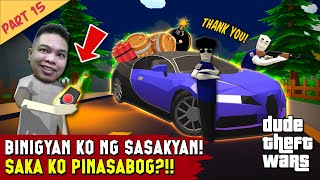 Pulis Binigyan ko ng Sasakyan Saka Ko Pinasabog! - Dude Theft Wars