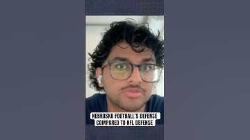 Het verdedigende spelplan van Nebraska bootst de bewegingen en schema