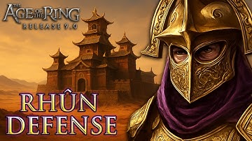 RHUN FORTRESS WAVE DEFENSE | Age of the Ring 9.1 | Custom Map (4k)