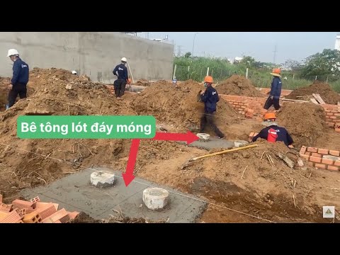 Video Thi công bê tông lót đáy móng - Kho Tư liệu Xây dựng - youtube
