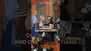 Did you know that of ONE HUNDRED AND ONE DALMATIANS...