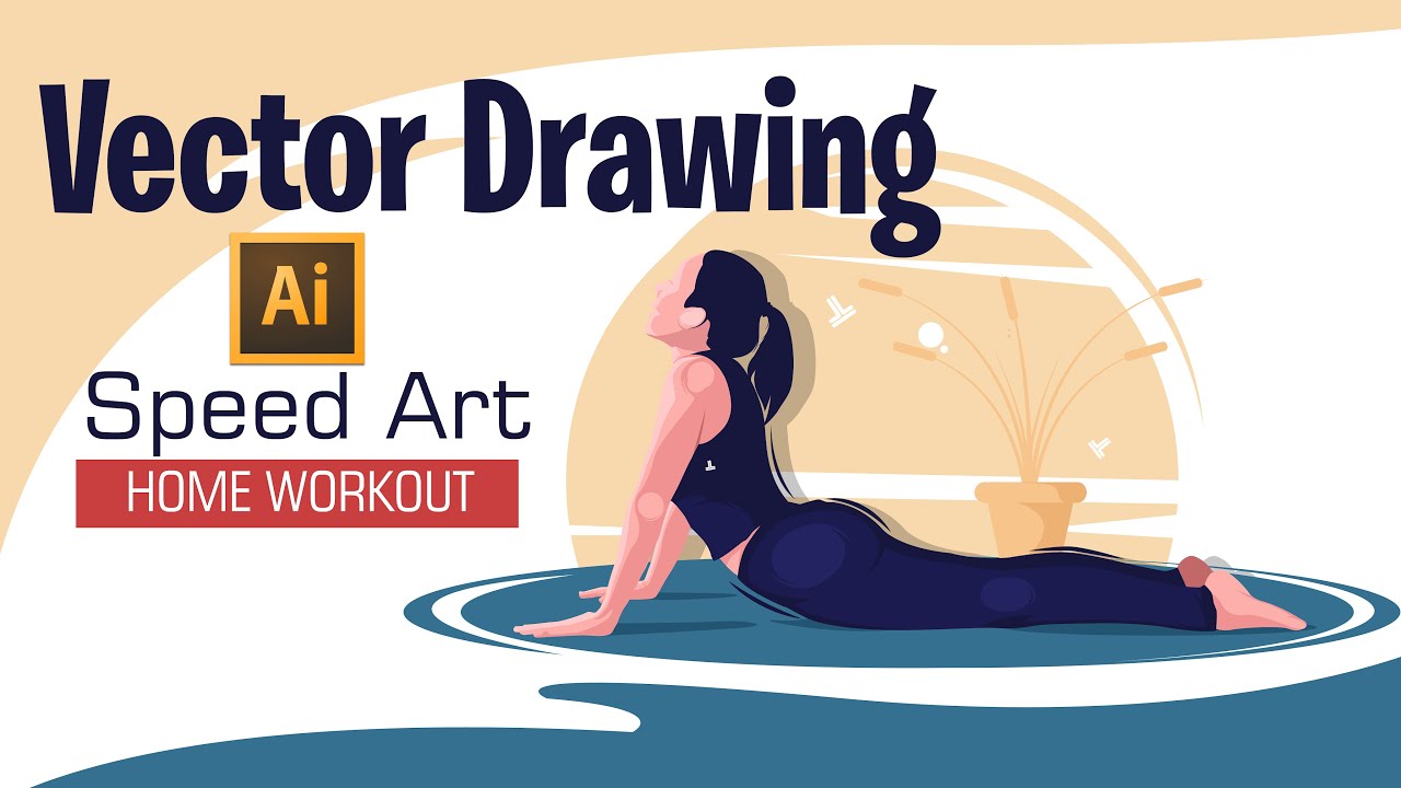 Adobe illustrator Tutorial Flat Character Design Speed Art 2021 - YouTube