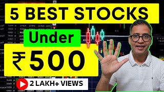 5 BEST Stocks Under 500 | Stocks To Buy In 2023| Rahul Jain