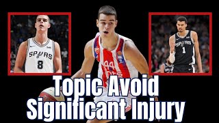 Nikola Topic Avoids Major Injury! Projected Spurs Pick Expected To Be Good To Go!