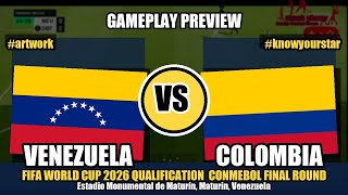 Venezuela Vs Colombia World Cup Qualifier Gameplay Preview