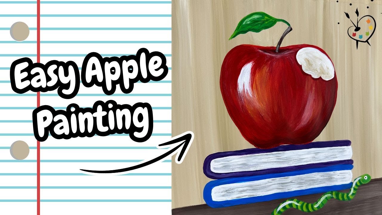 Beginner Friendly Apple Painting Tutorial Step By Step Acrylic Maxresdefault
