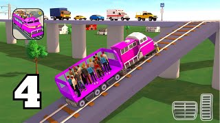 Passenger Express Train Game - Gameplay Walkthrough Part 4 Stickman Amusement Park (iOS, Android) screenshot 2