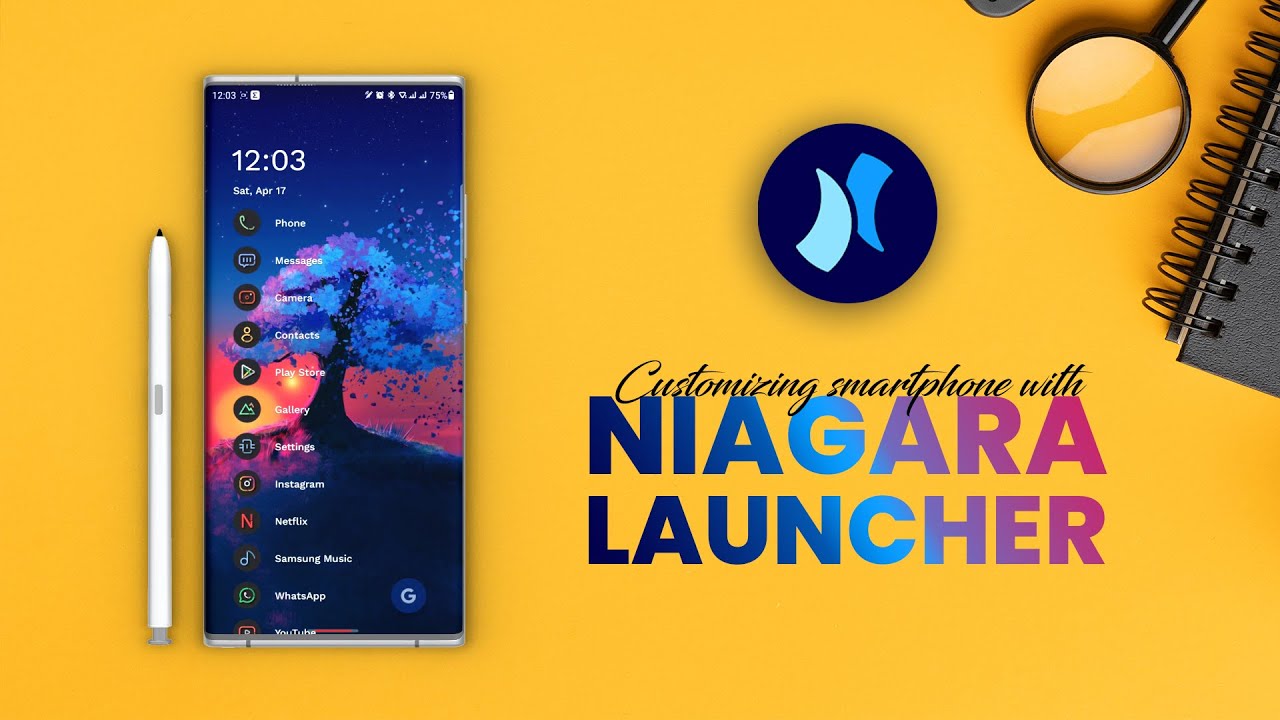Minimal Launcher layout | Customize your Android Phone | Niagara ...