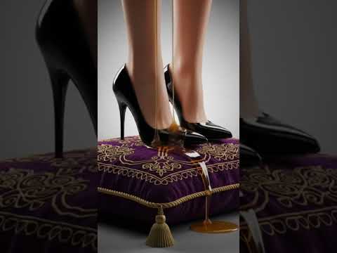 honey high heels #DreamScreenAI #foot #footcare #feet #pedicure #footpedicure #shoes #heels #food