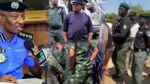 Wike Policemen May face disciplinery  Comm.After This IGP Video Went Viral As Matawalle free Yerima