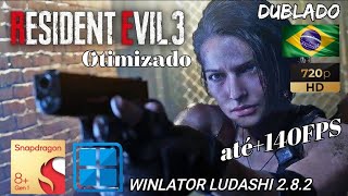 Nova versão Resident evil 3 remake agora Otimizado 60/140FPS Edge 30 ultra 8+gen1 winlator Ludashi