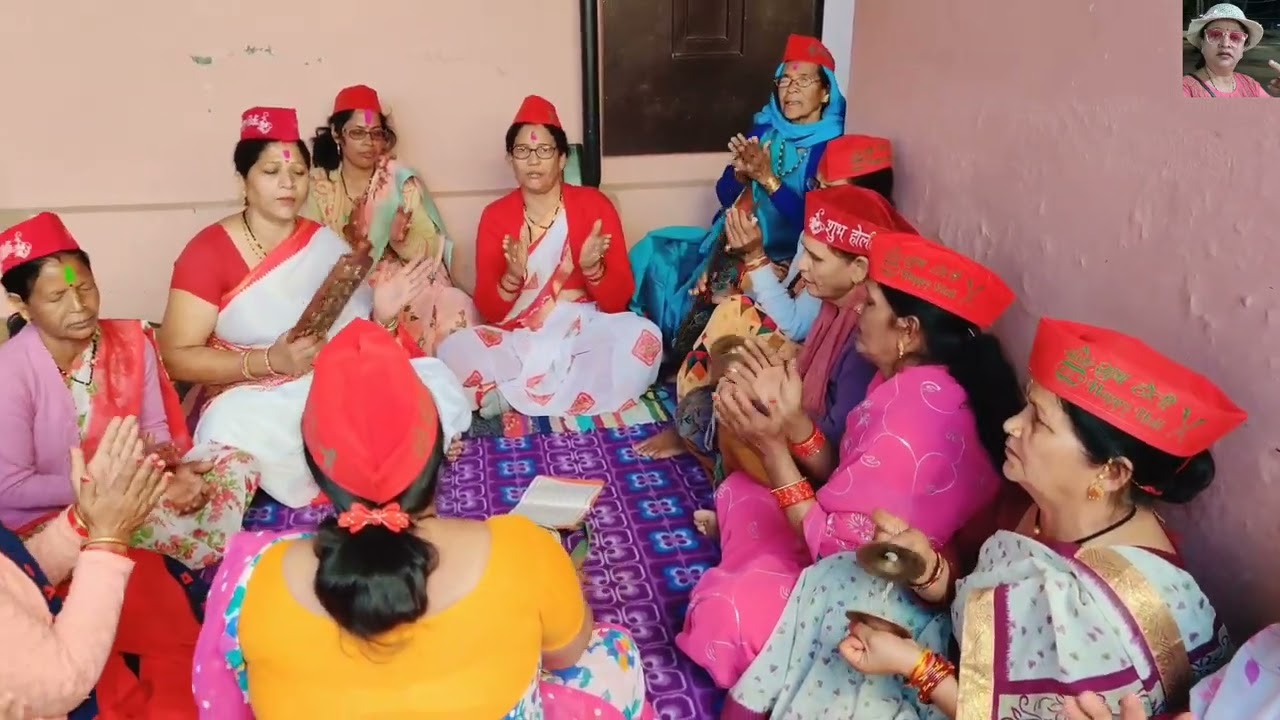 kumaoni Holi with Lyrics/श्याम मुरारी के दर्शन को जब विप्र सुदामा आए लला/pahadi holi geet/