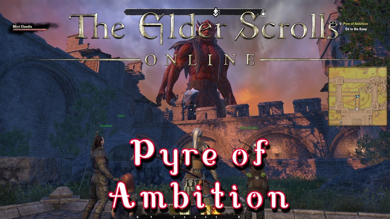 ELDER SCROLLS ONLINE - Blackwood DLC story (#8) - Pyre of Ambition