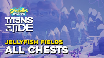 SpongeBob SquarePants Titans Of The Tide Jellyfish Fields All Chest Locations