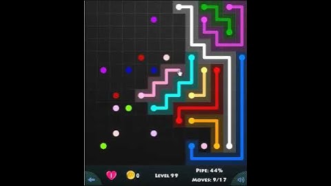 flow game facebook - jumbo pack level 99 Connect the dots