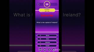 K. B. C quiz #quiz #comedy #gk #funny #kbc15 #kids