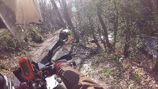 KLR 650 Diary: Hurricane Creek off I-40 West