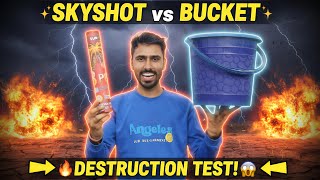 🎆 Skyshot vs Bucket Crackers | Ultimate Diwali 2025 Test 🚀🔥