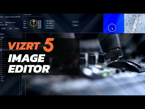 Vizrt 5 Image Editor Tutorial: How to Edit Images Directly Inside Vizrt 5