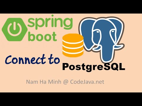 Spring Boot Connect to PostgreSQL Database Example