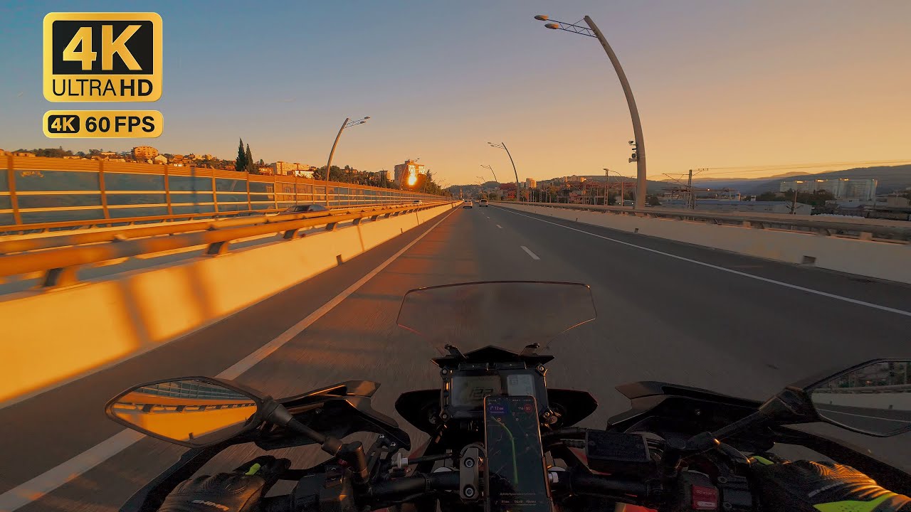 [4K]60fps Moto Adventure: Sochi to Solokh-Aul