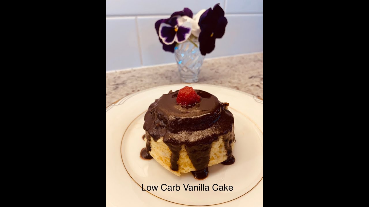 Low Carb Vanilla Cake