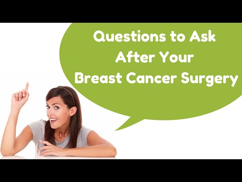 Questions to Ask After Your Breast Cancer Surgery