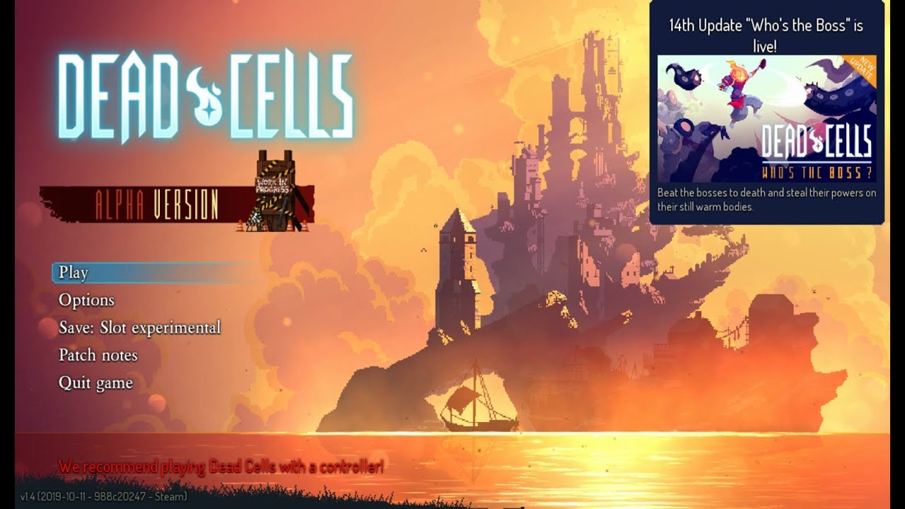 Dead Cells 1.5 Alpha Stream — обычный режим/режим выживания