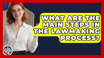 What Are the Main Steps in the Lawmaking Process? - Inside the Legislative Branch