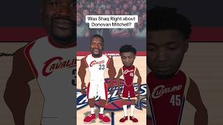 Was Shaq Right about Donovan Mitchell? #nba